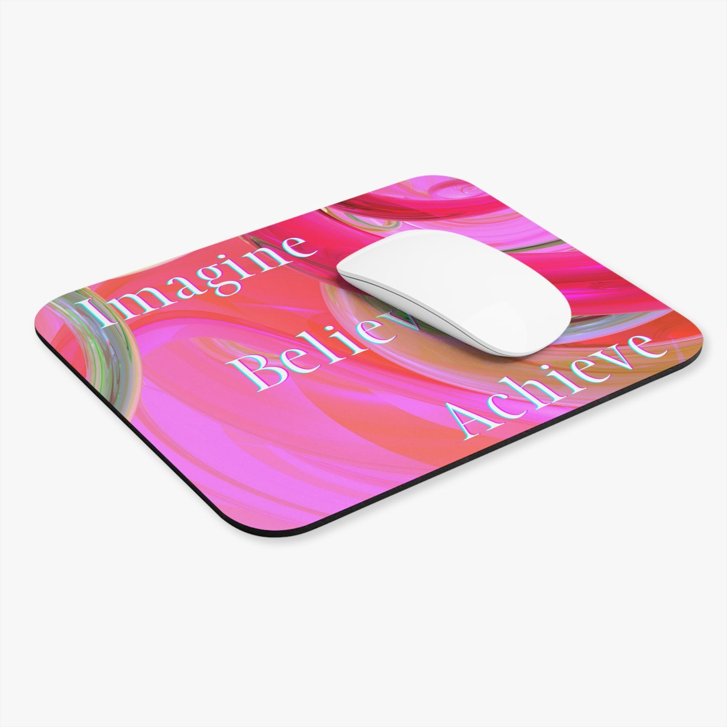 Believe Achieve Mouse Pad (Rectangle)