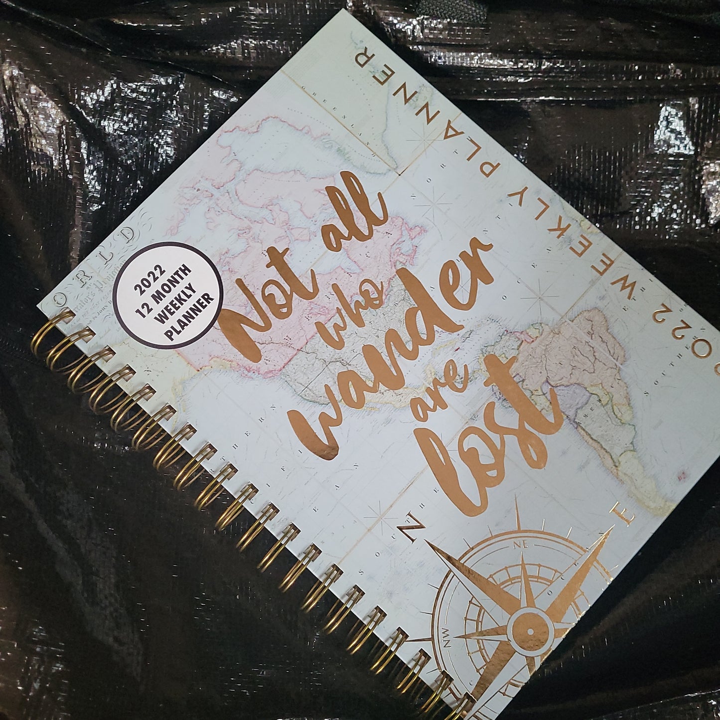 Not all Who Wonder are Lost 2022 Planner (Black)