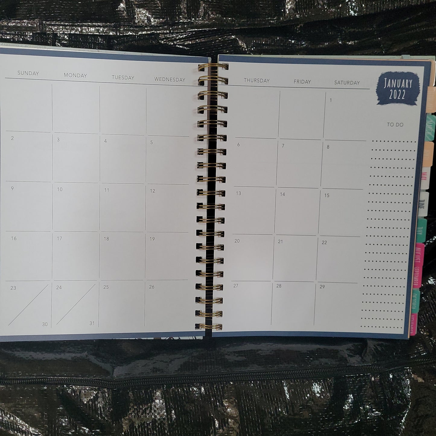 Not all Who Wonder are Lost 2022 Planner (Black)