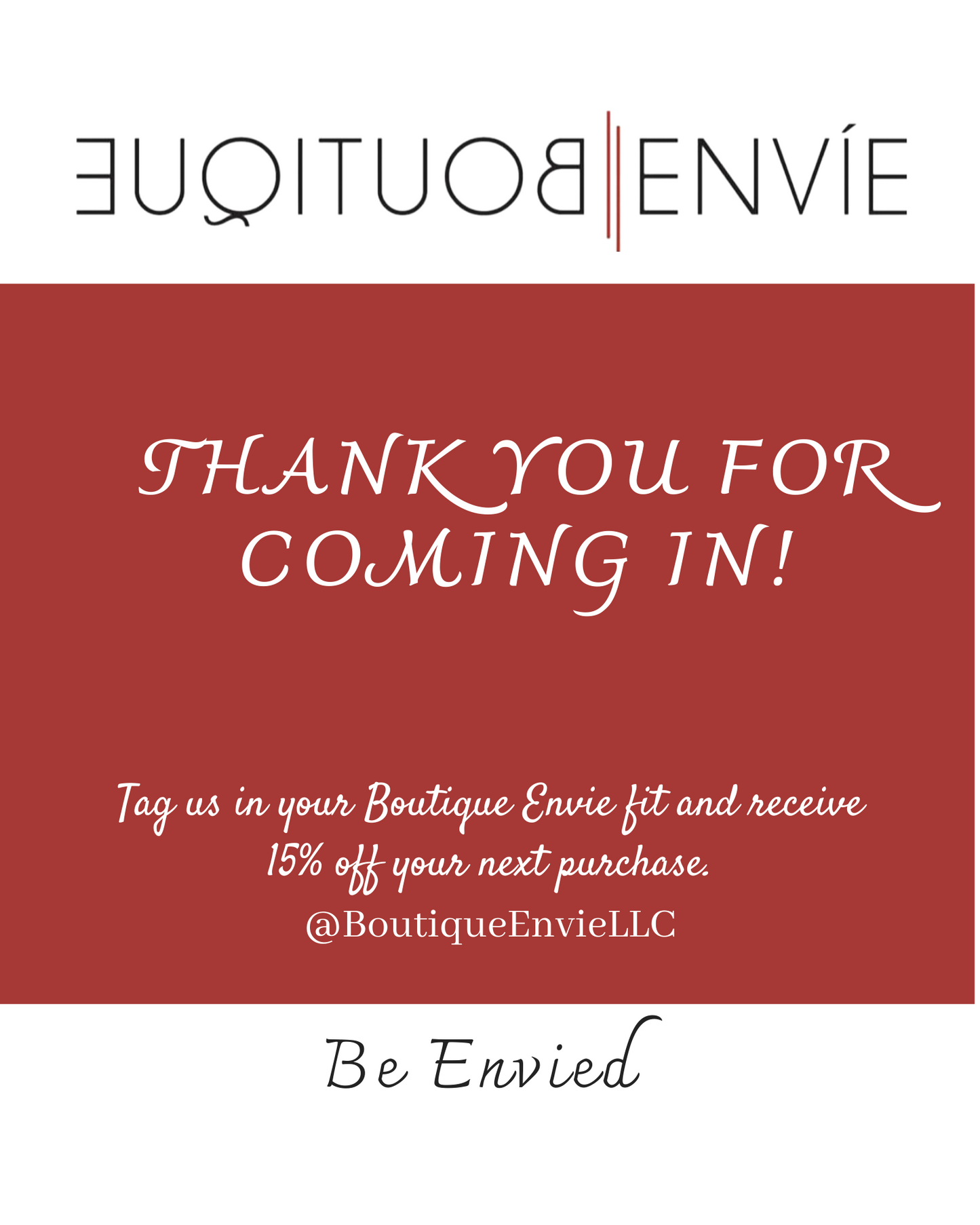 Customized Marketing Material