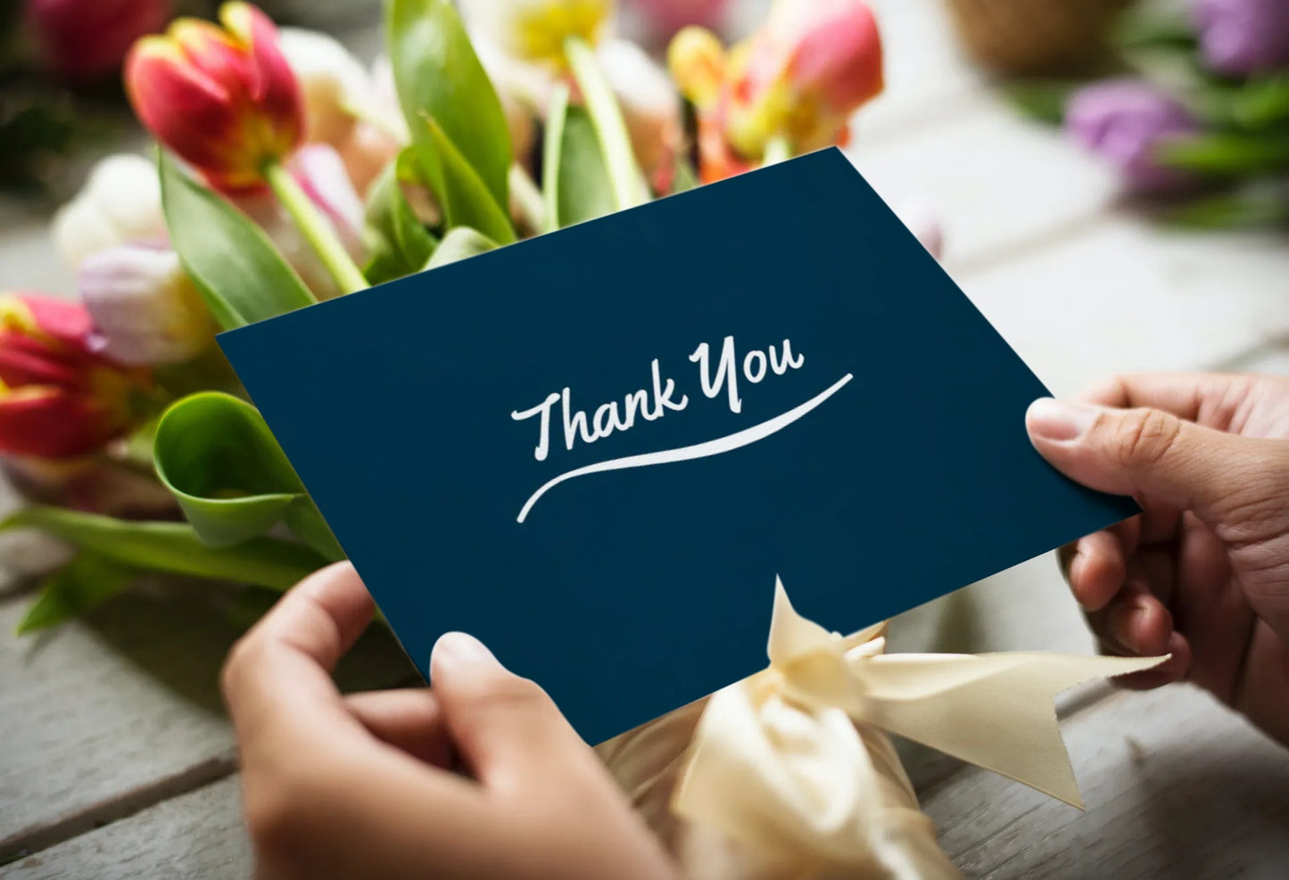 Thank You, Blue - Lyfe Every Day Greeting Card
