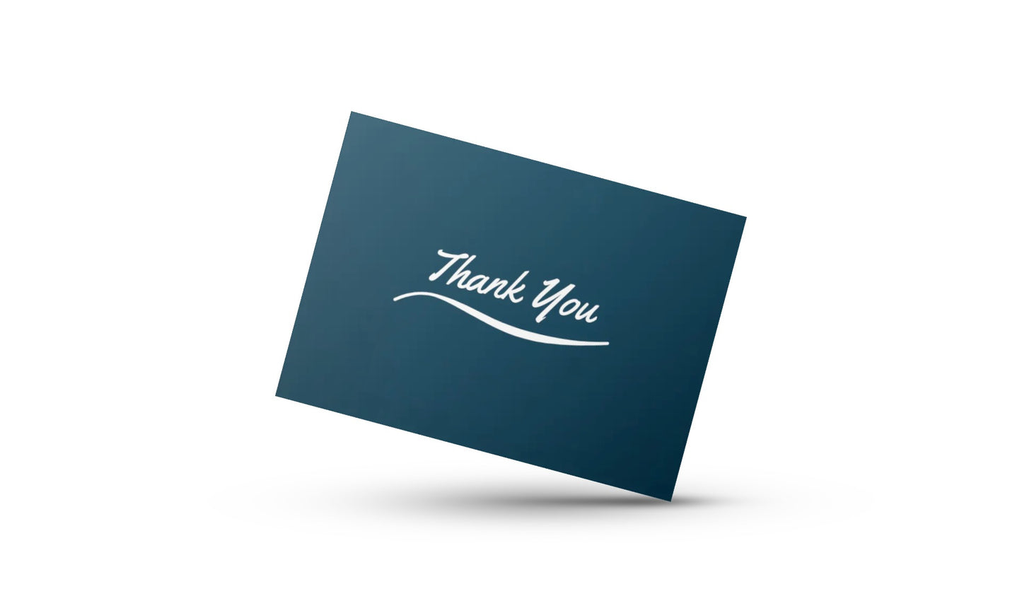 Thank You, Blue - Lyfe Every Day Greeting Card