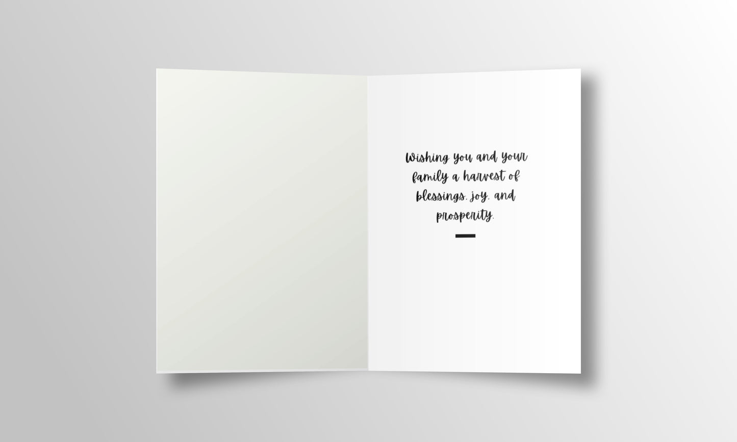 Kwanzaa Wishes - Greeting Card (Black)