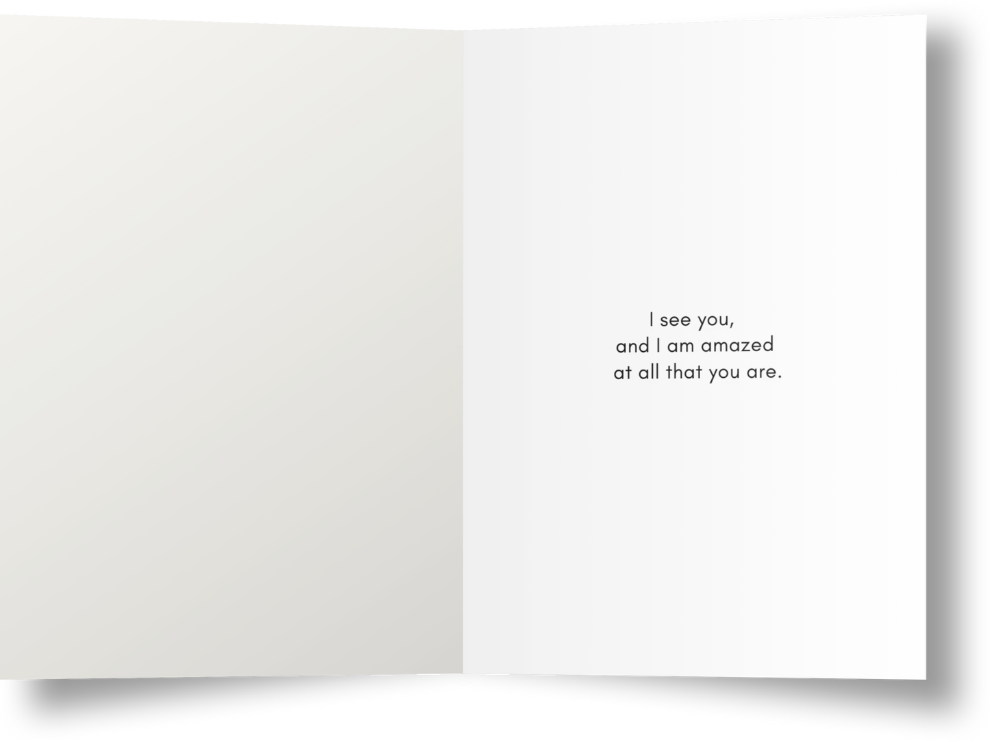 You Amaze Me - Lyfe Every Day Greeting Card