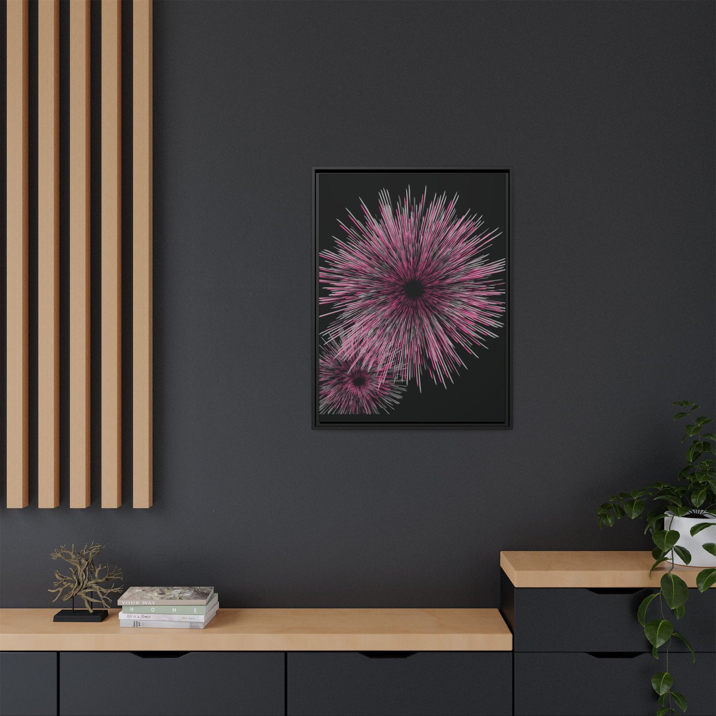 Take Up Space: Becoming Seen Empowerment Canvas Print