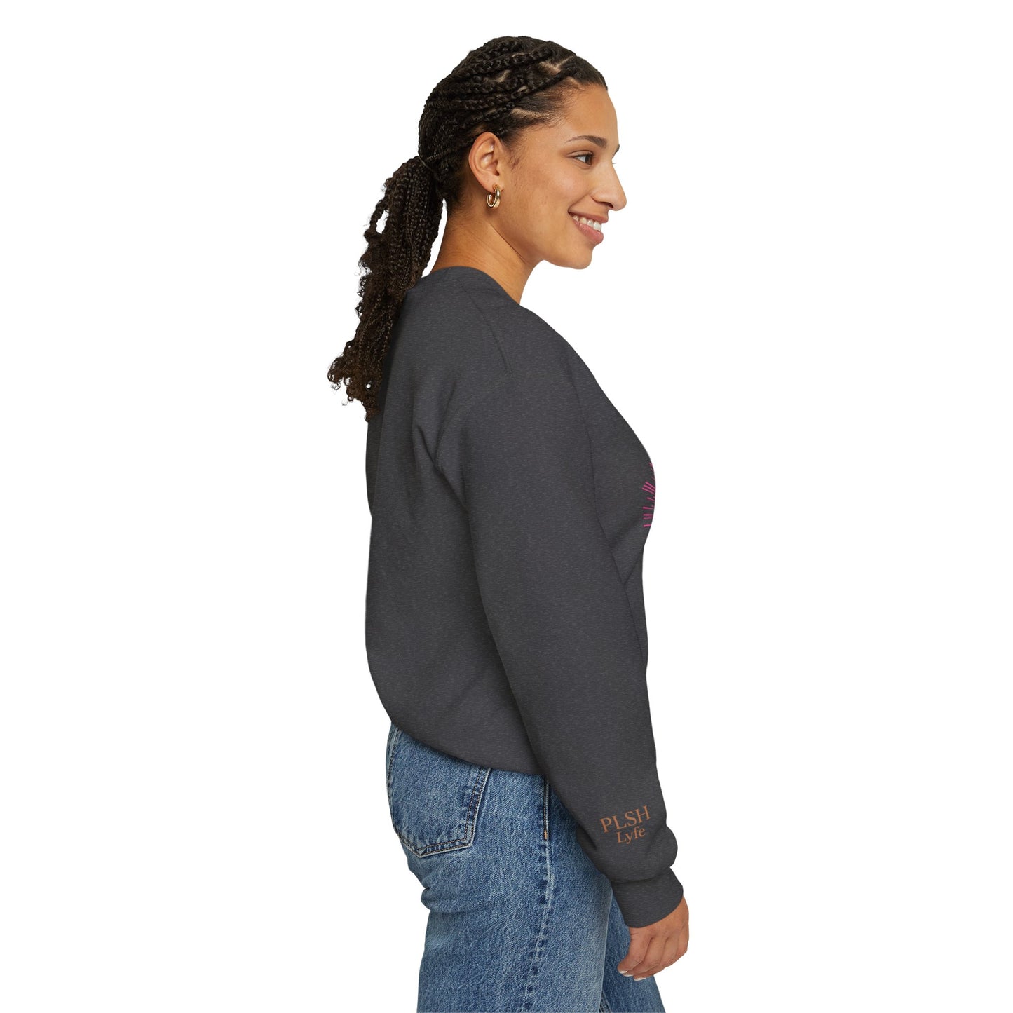 Take Up Space Statement Crewneck Sweatshirt — Empowering Typography Sweatshirt