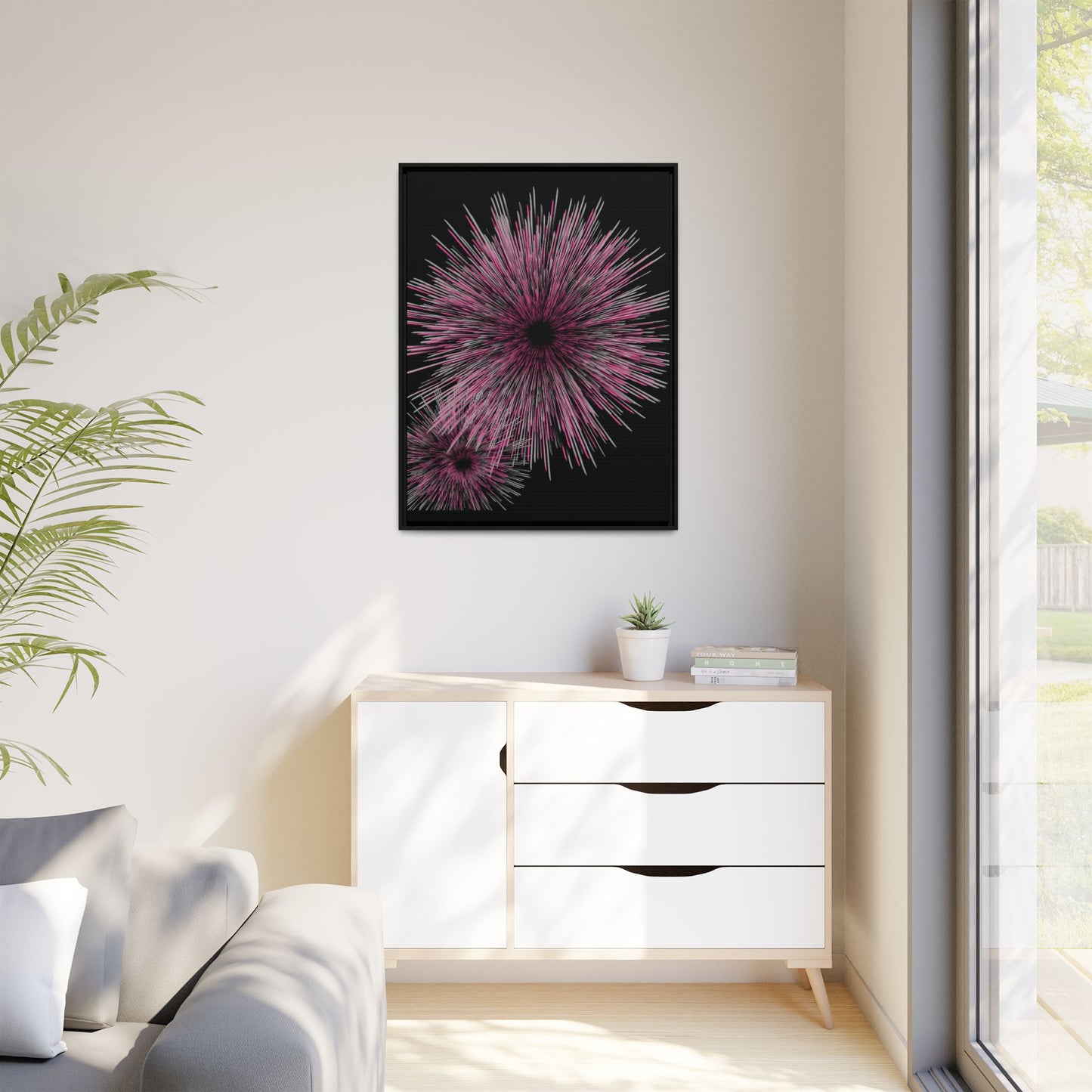 Take Up Space: Becoming Seen Empowerment Canvas Print