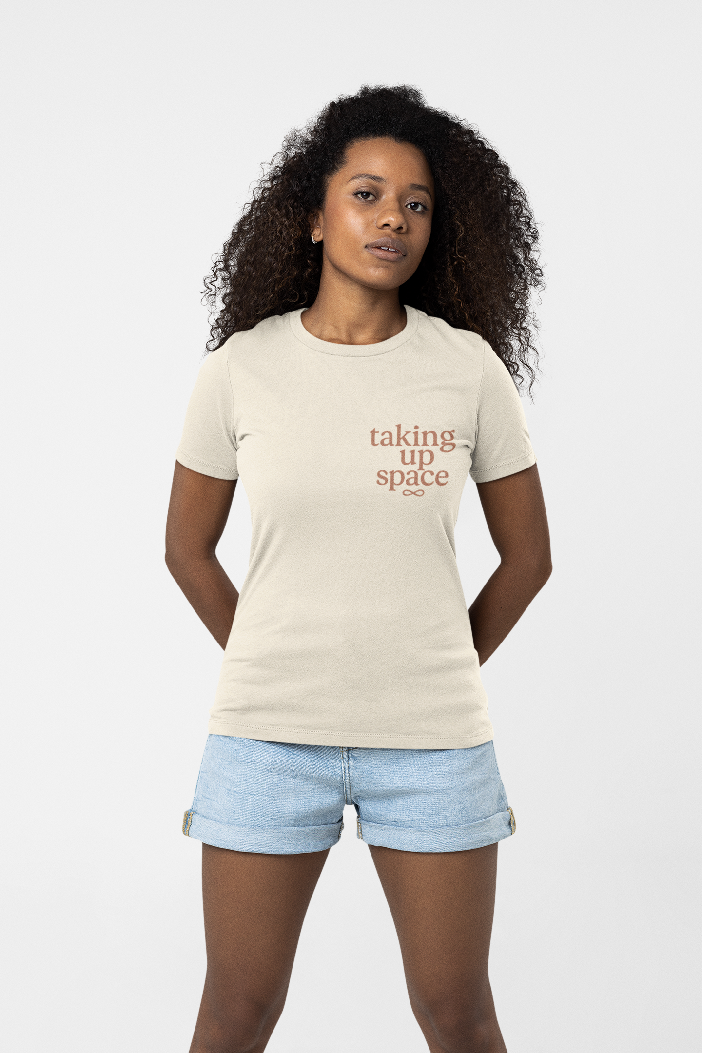 Take Up Space T-Shirt | Empowerment Shirt for Women | Feminist Graphic Tee | Inspirational Affirmation Shirt | Limited Edition Empower Tee
