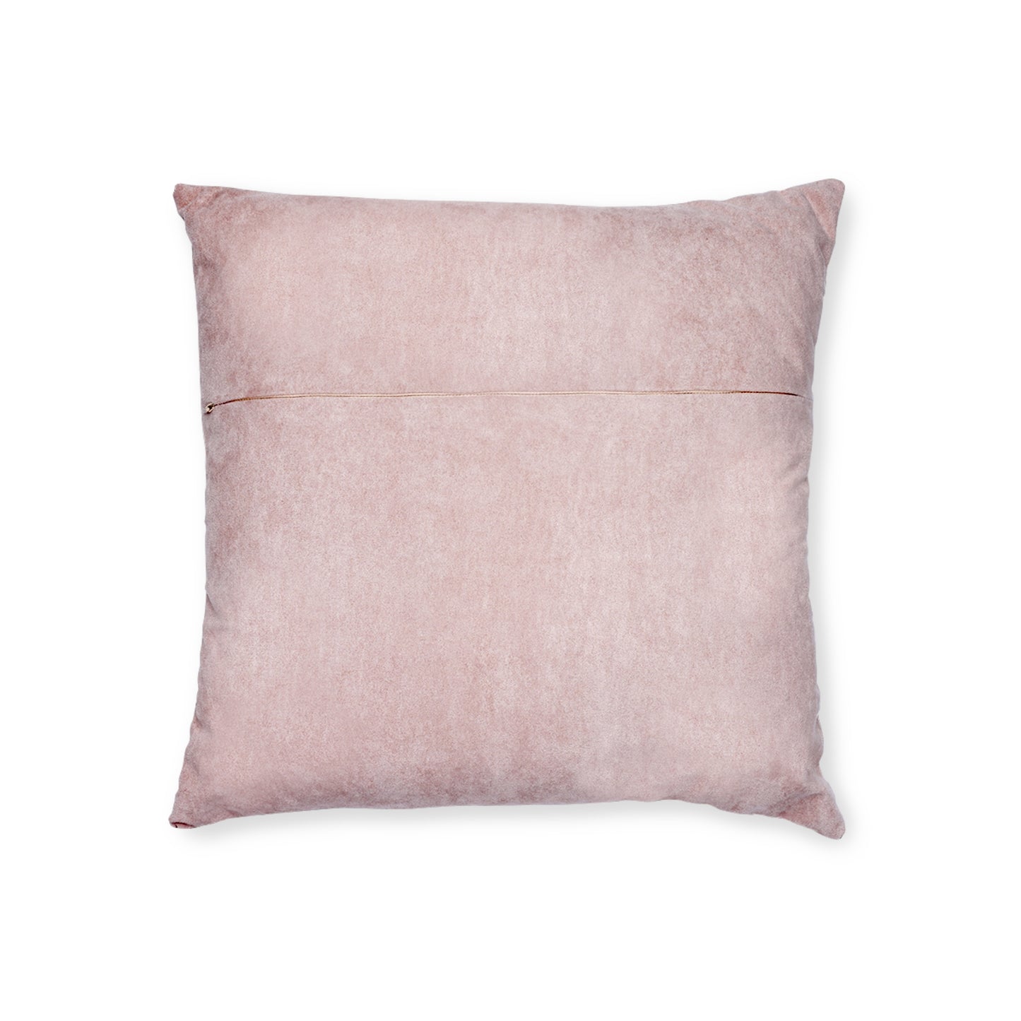 Take Up Space Sis! Empowerment Square Pillow | Black Brick Typography, Pink Back
