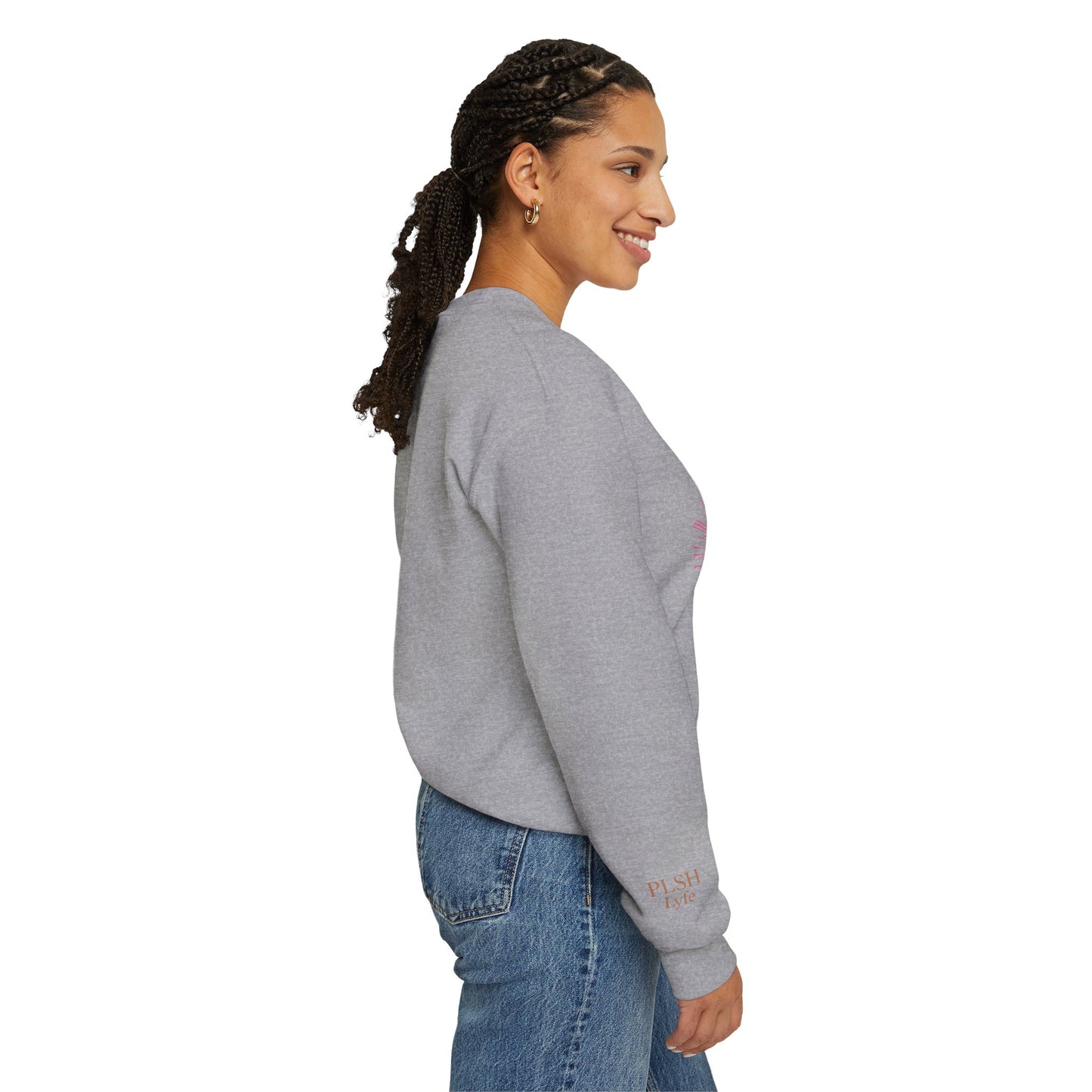 Take Up Space Statement Crewneck Sweatshirt — Empowering Typography Sweatshirt
