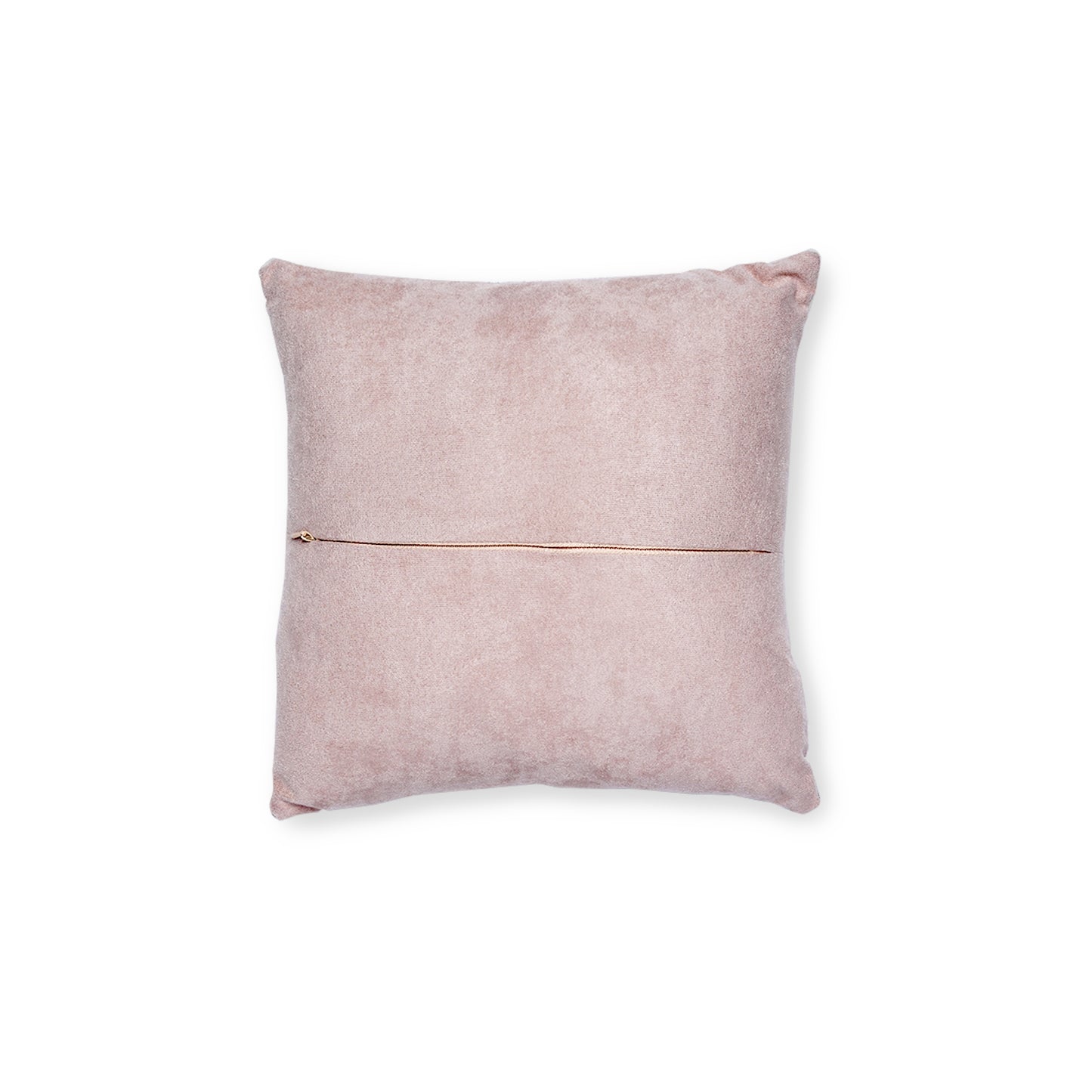 Take Up Space Sis! Empowerment Square Pillow | Black Brick Typography, Pink Back
