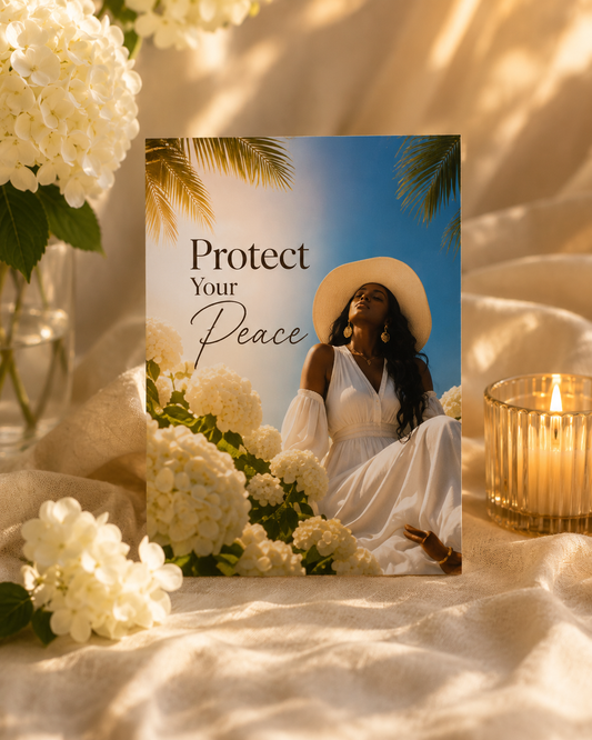 self-care, friendship, life transitions, or simply reminding someone you love that their peace matters.