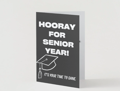 Hooray for Senior Year! Card