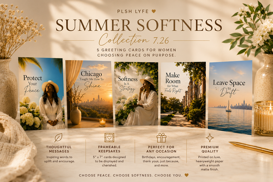 Summer Softness Complete Set | 5 Keepsake Cards | PLSH Lyfe