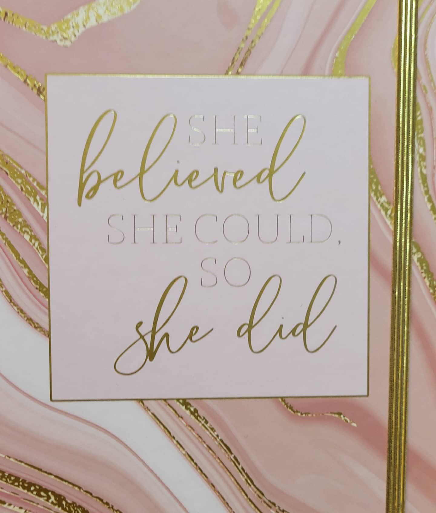 She Believed Journal