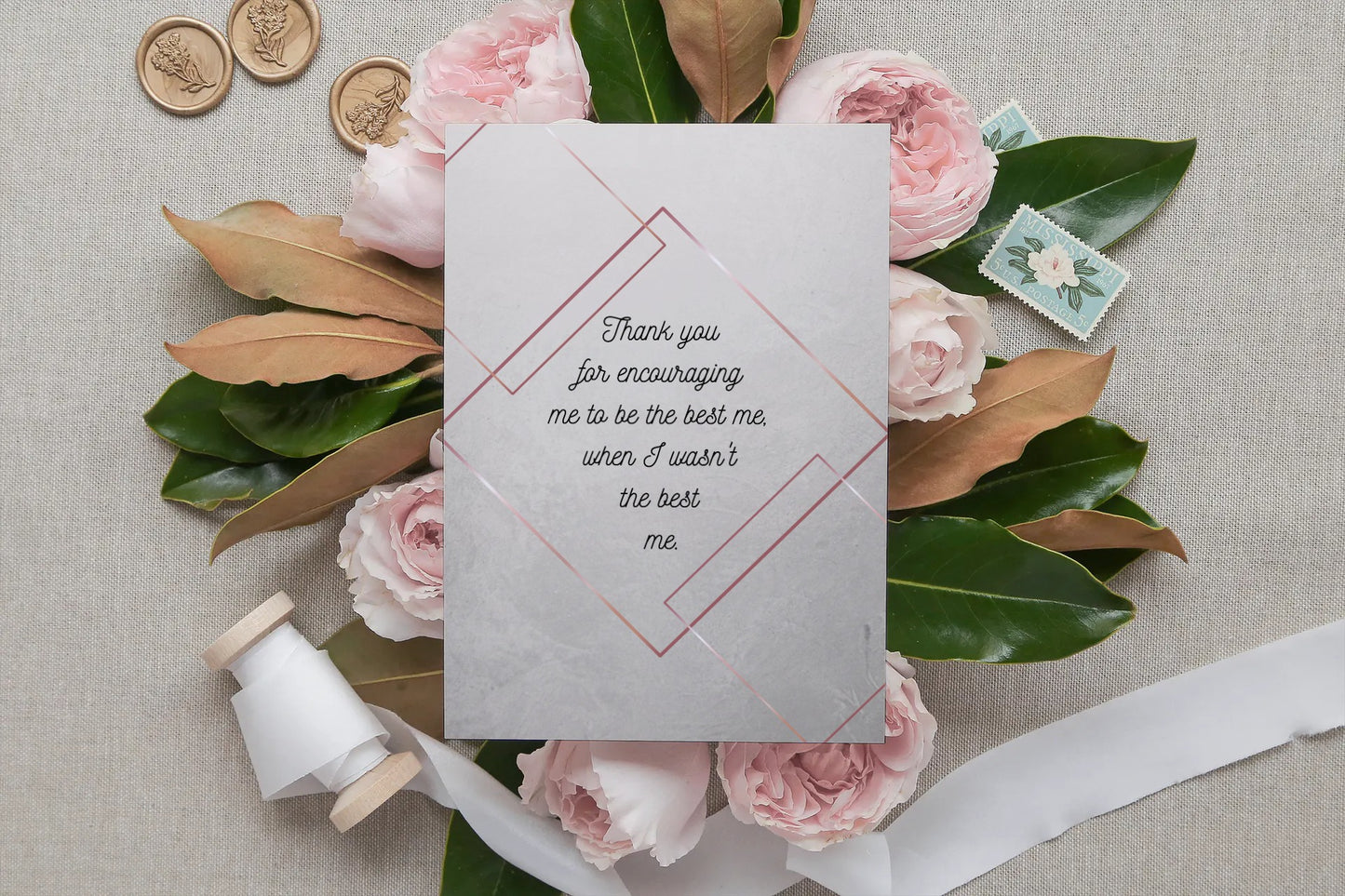 Thank you, Best Of Me - Lyfe Every Day Greeting Card