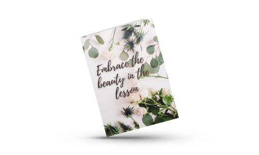 Beauty in The Lesson - Lyfe Everyday Greeting Card