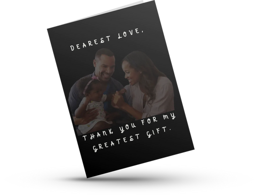 Dearest Love, Thank you - Lyfe Every Day Greeting Card Collection