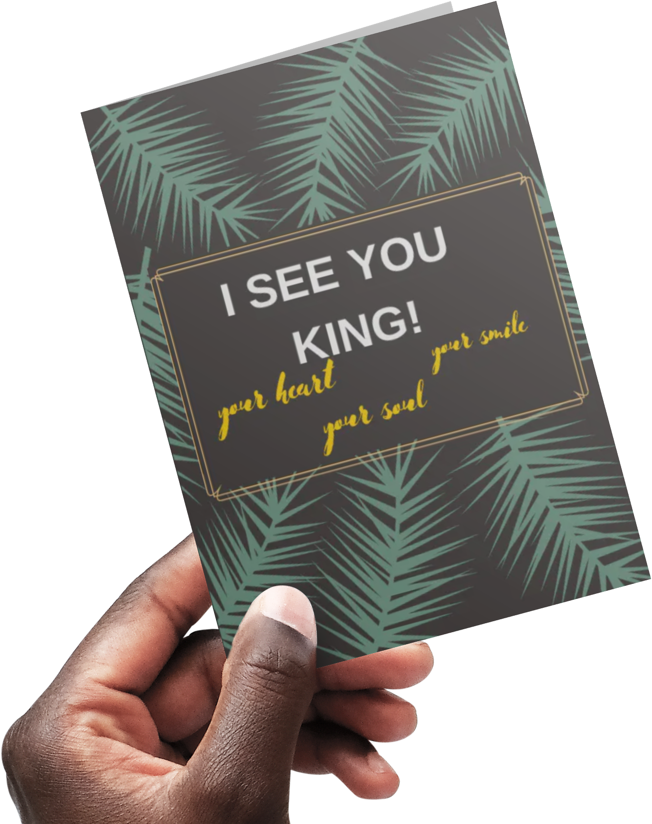 I See You King! - Lyfe Every Day Greeting Card
