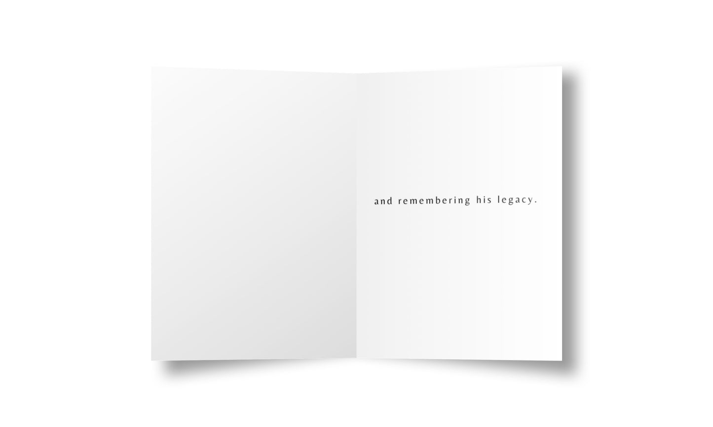 Thinking of You - Lyfe Every Day Greeting Card