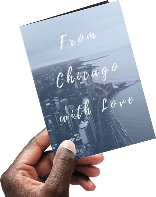 From Chicago With Love- Lyfe Every Day Greeting Card